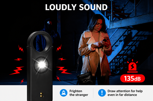 130dB Pocket SOS Alarm